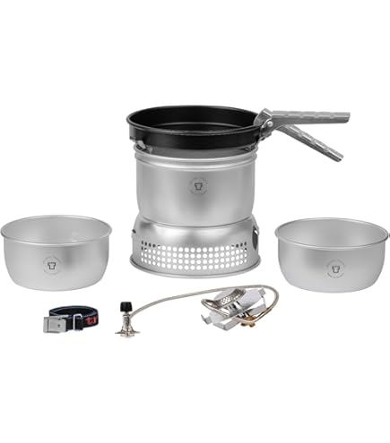 Trangia 27-3 HA クッカーセット Amazon.com: TRANGIA 27-5 UL Stove Kit : Sports & Outdoors